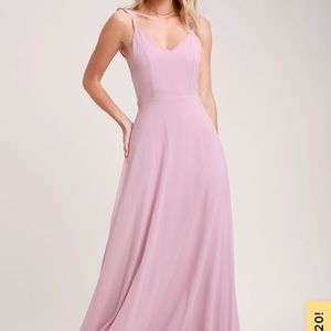 Meteoric Rise Mauve Maxi Dress from Lulus